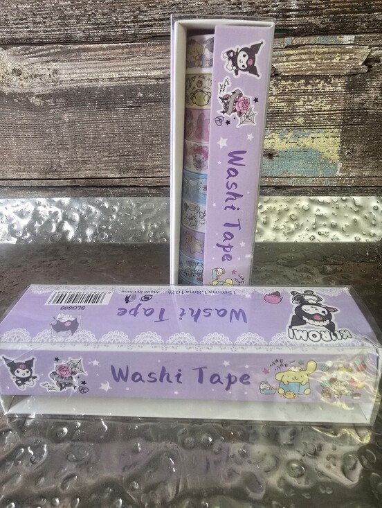 Sanrio Other - Kawaii Charwcter Washi Tape Set with Cute Character Designs, NEW